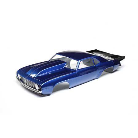 Losi 69&#039; Camaro Body Set, Blue: 22S Drag Car (Z-LOS230092)