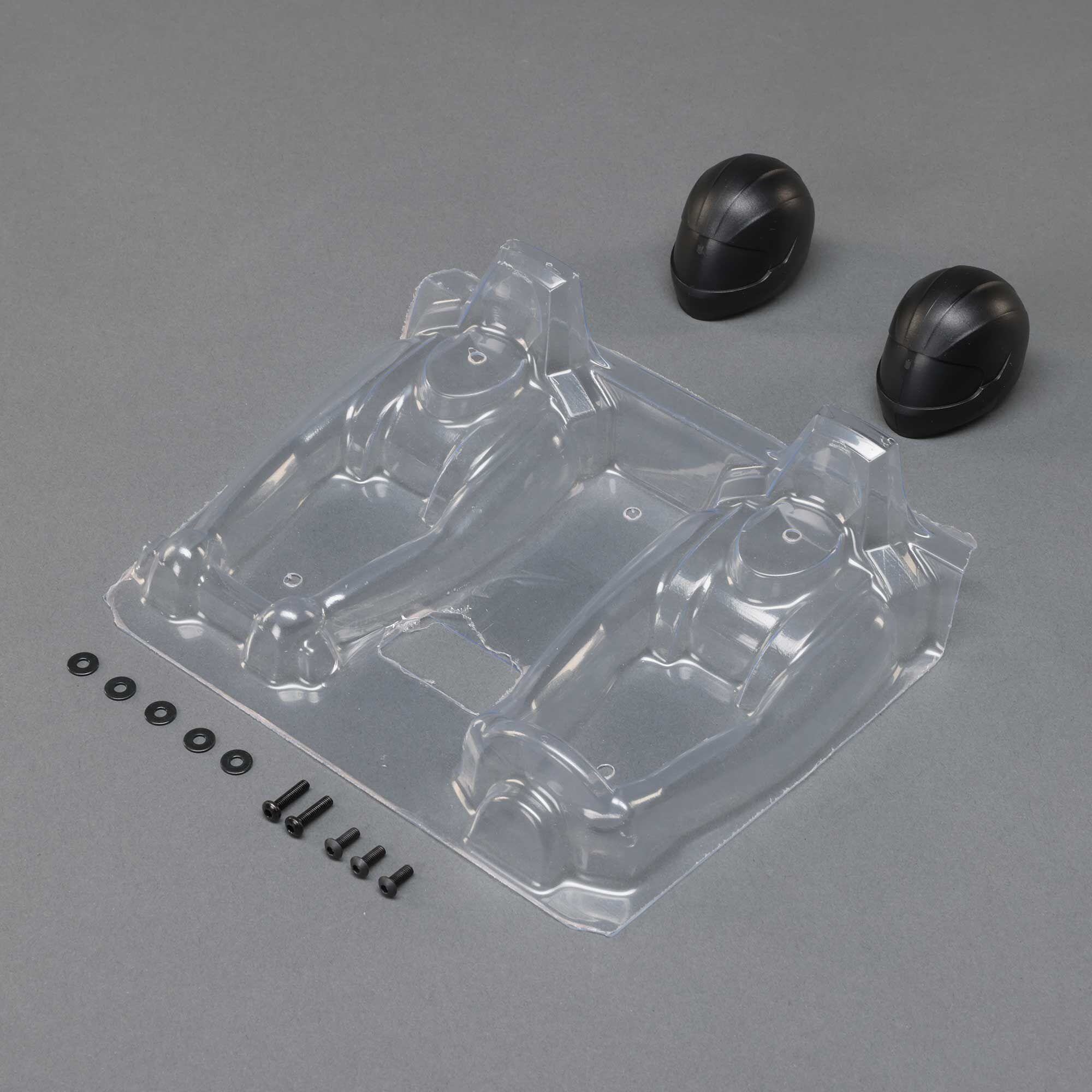 Losi Driver Panel &amp; Helmets (2): RZR Rey (Z-LOS230109)
