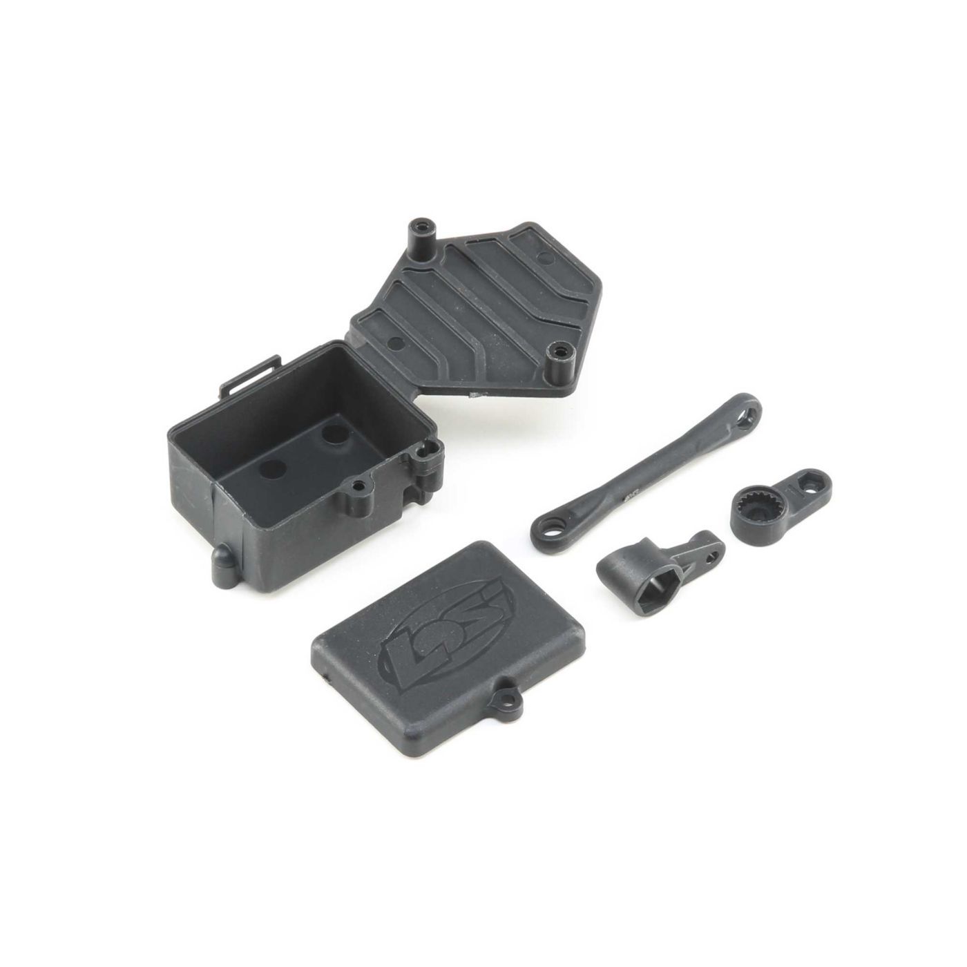 Losi Servo Hardware &amp; Receiver Box: TENACITY MT (Z-LOS231037)