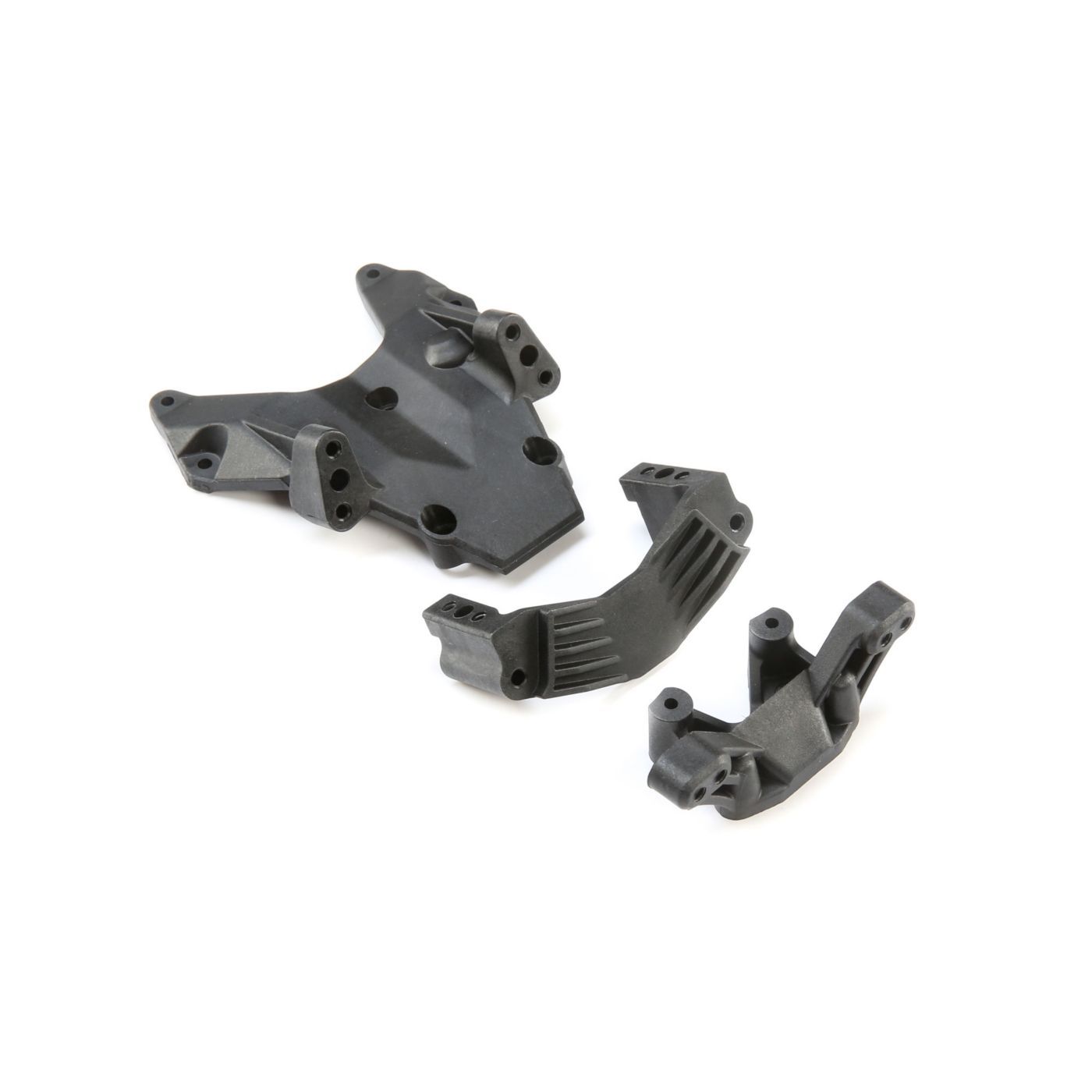 Losi Bulkhead, Camber Block &amp; Servo Mount: 22S (Z-LOS231045)
