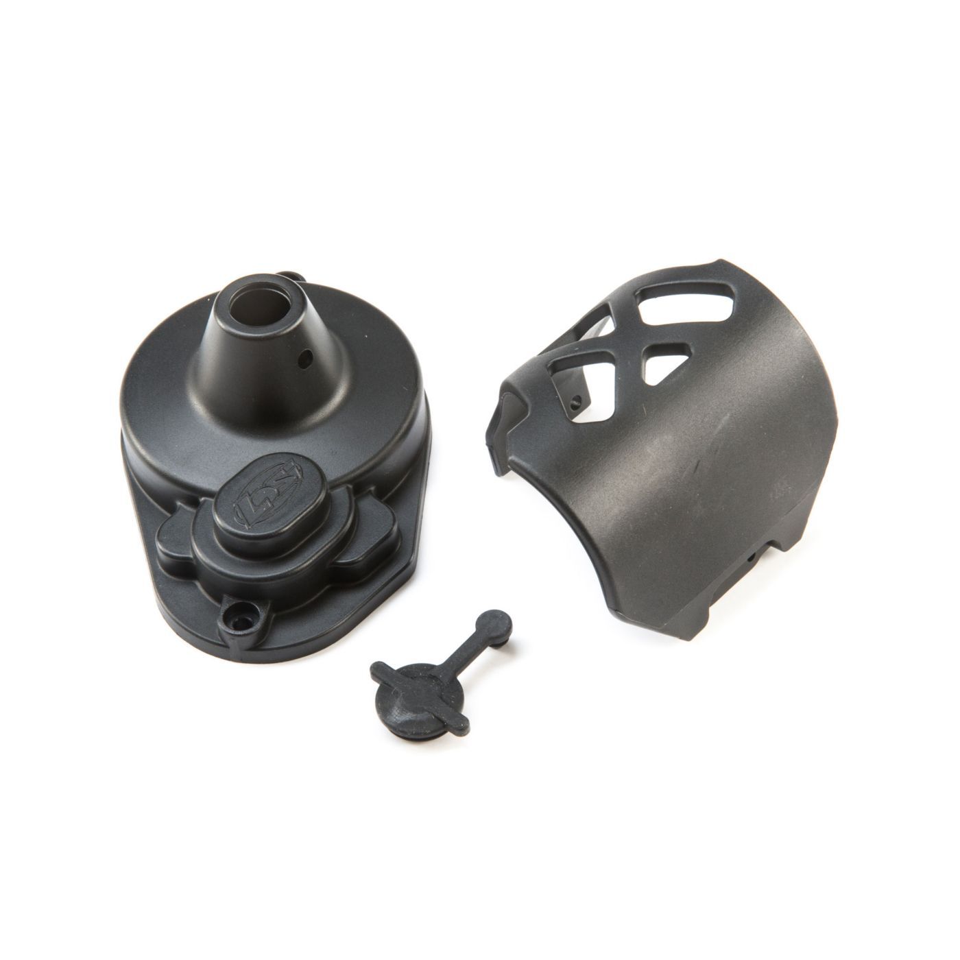 Losi Gear Cover &amp; Motor Guard: 22S (Z-LOS232036)
