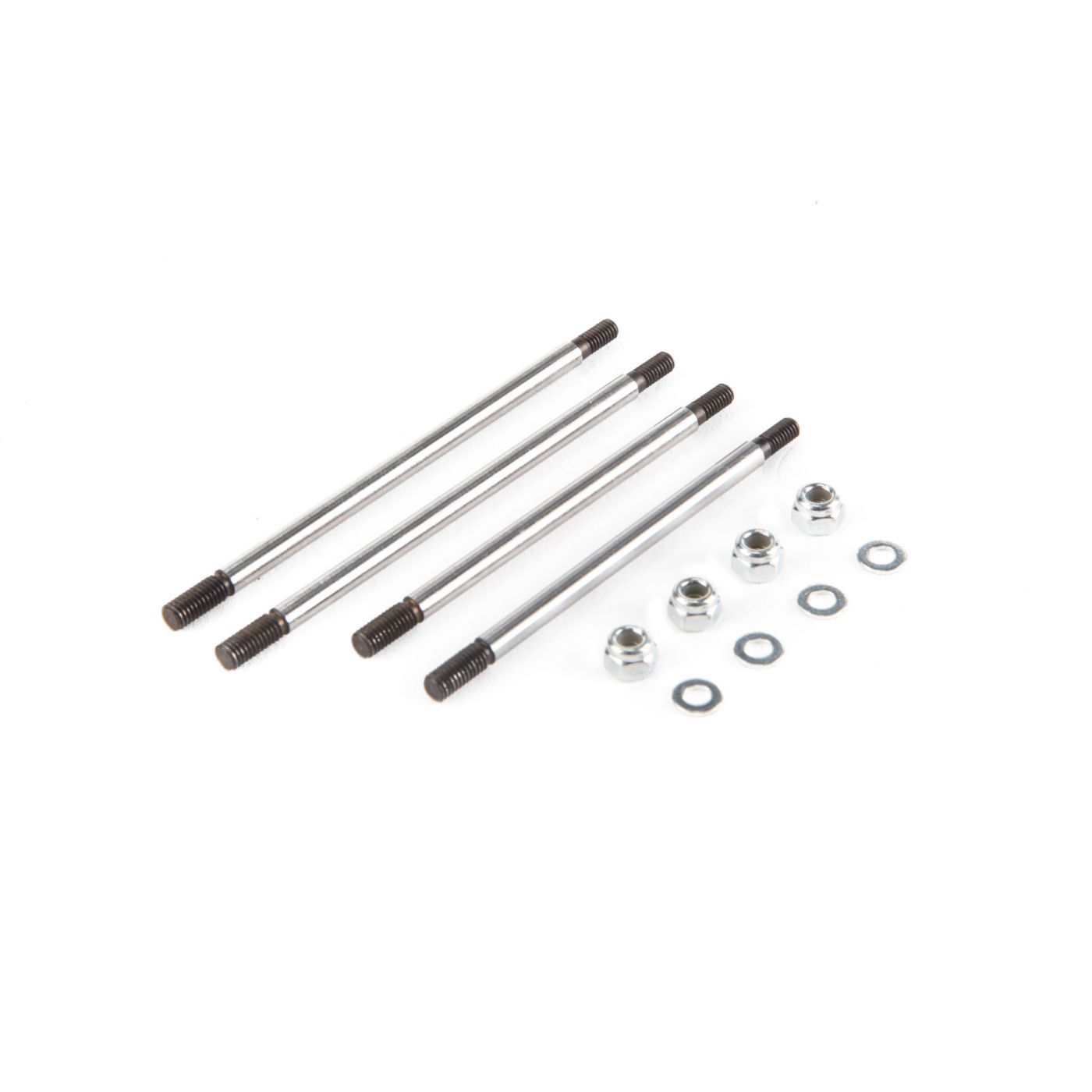 Losi FR/RR Shock Shaft Set &amp; Hardware: Baja Rey (Z-LOS233003)