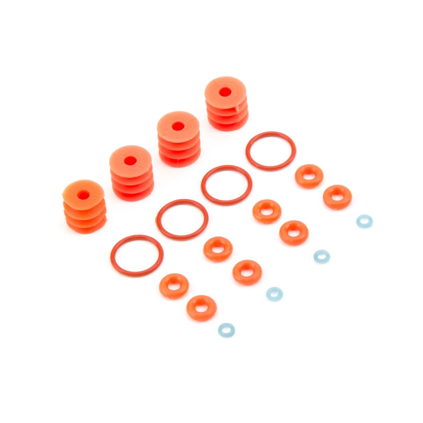 Losi FR/RR Shock Seal &amp; Limiter Set: Baja Rey (Z-LOS233004)