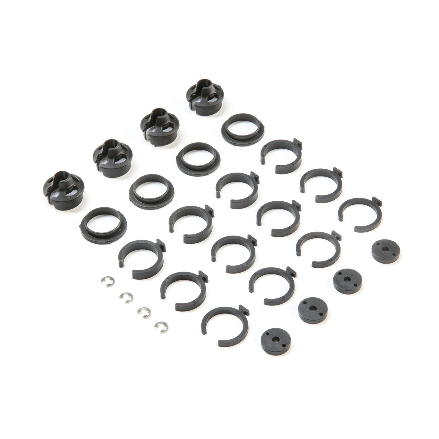 Losi Spring Cup &amp; Clip Set: 22S (Z-LOS233021)
