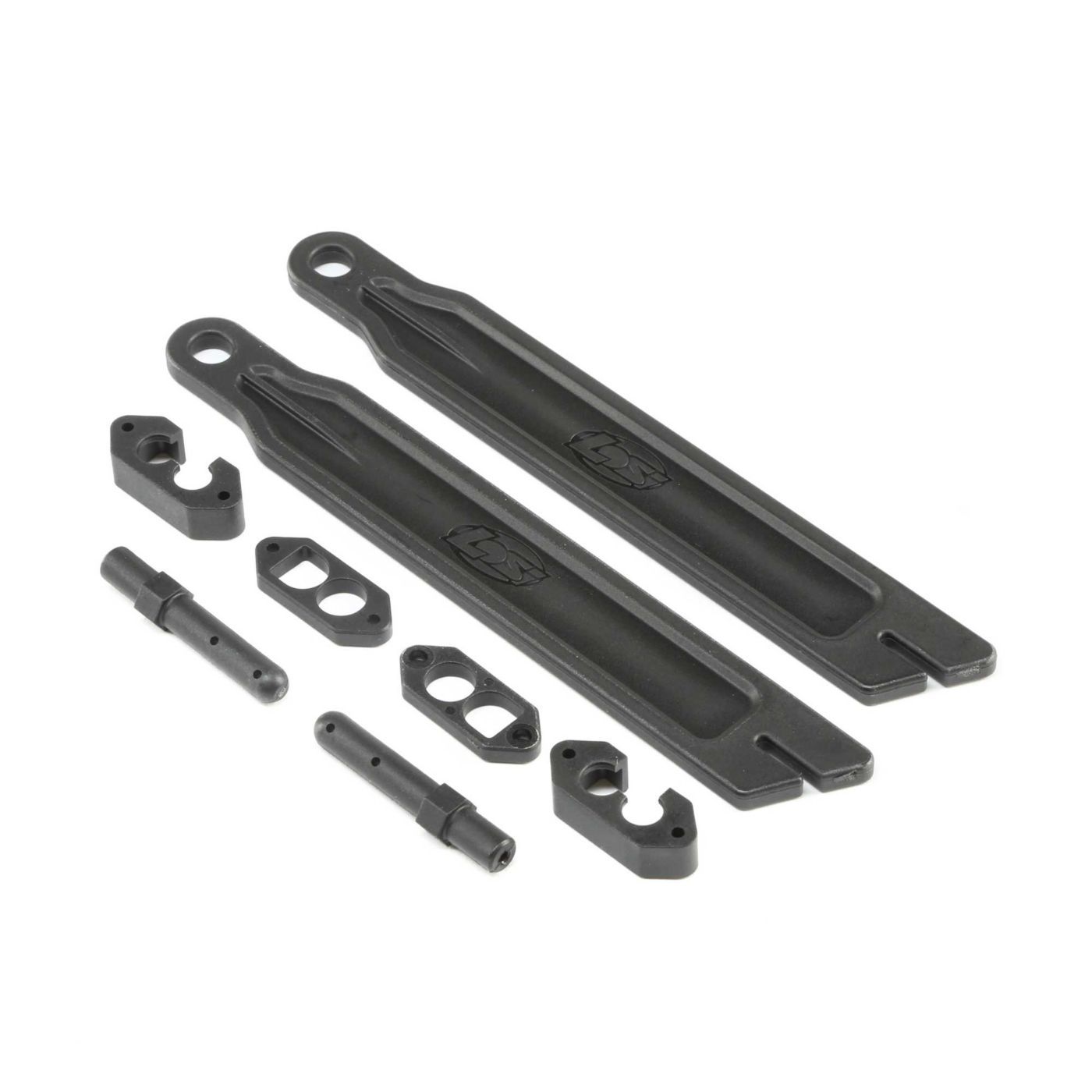Losi Battery Straps and EC5 Plug Holder: LST 3XL-E (Z-LOS241019)