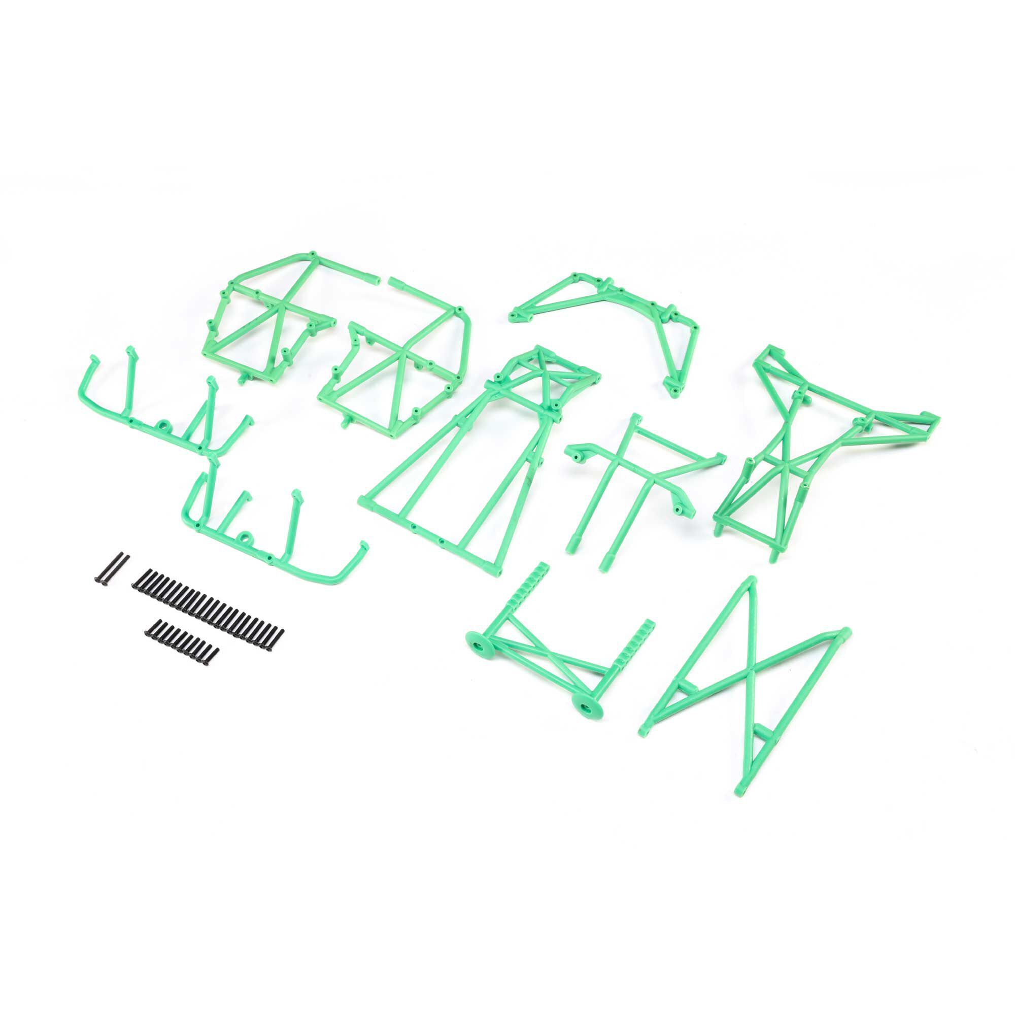 Losi Cage Set, Complete, Green: LMT (Z-LOS241027)