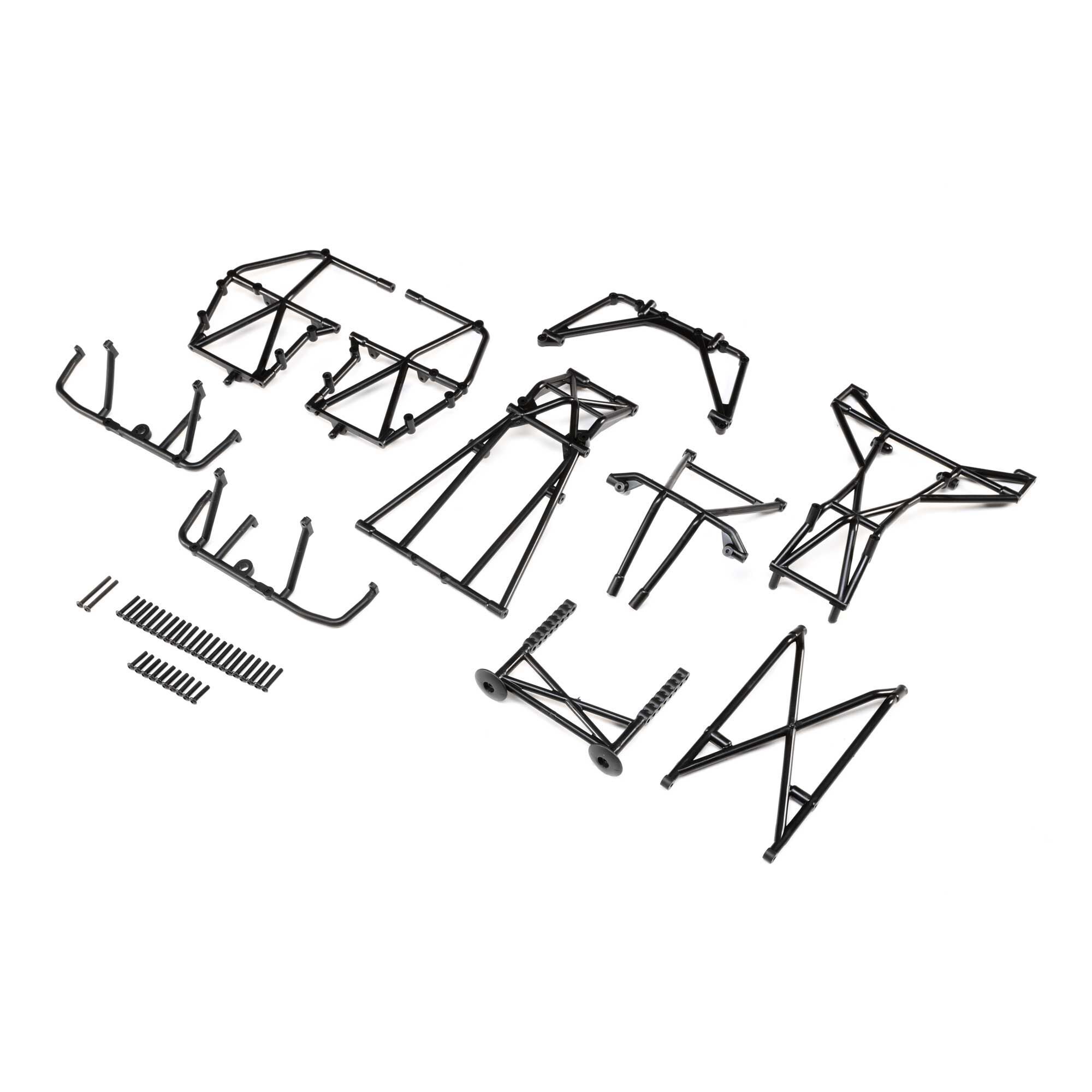 Losi Cage Set, Complete, Black: LMT (Z-LOS241038)