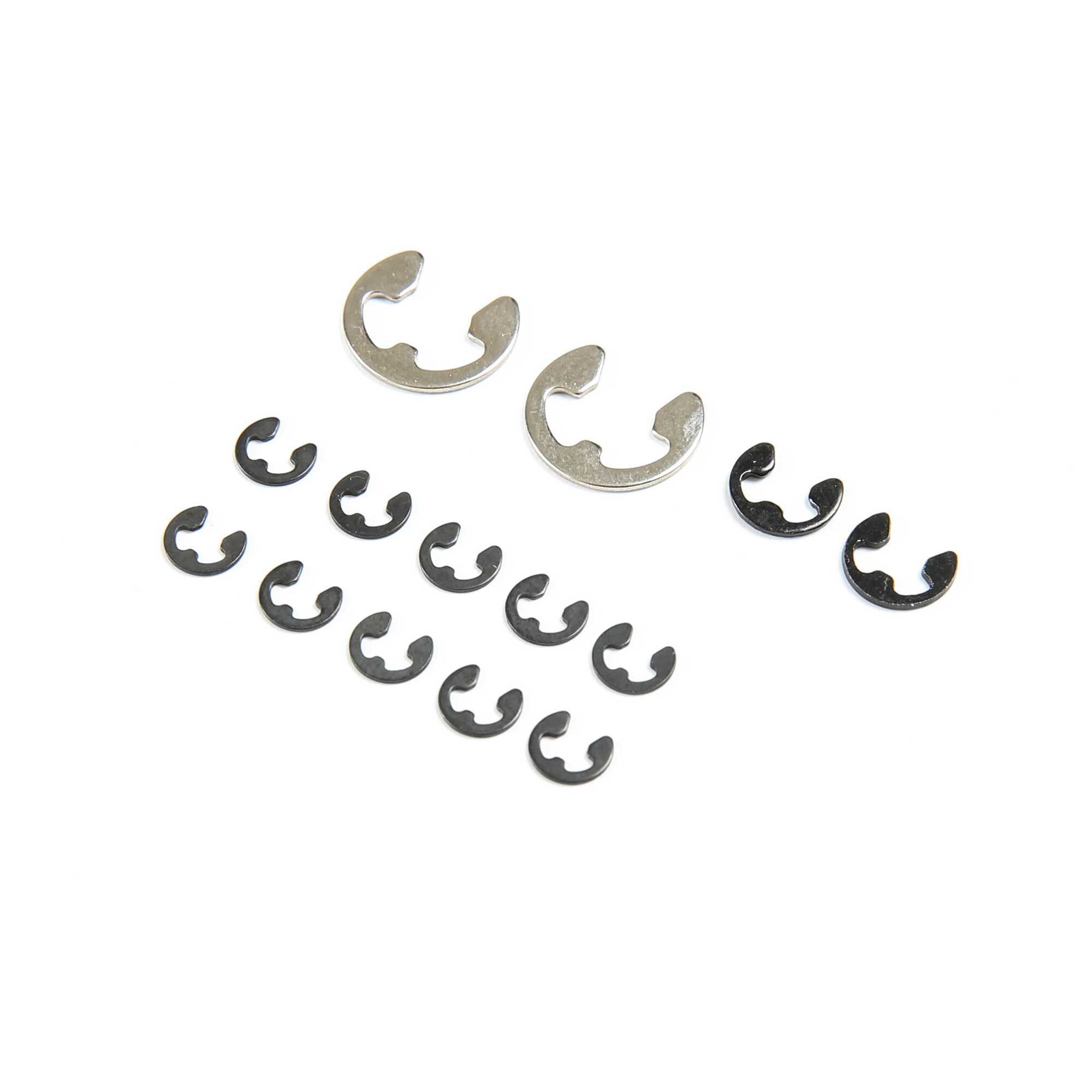 Losi E-Clip and C-Clip Hardware (20): LMT (Z-LOS246005)