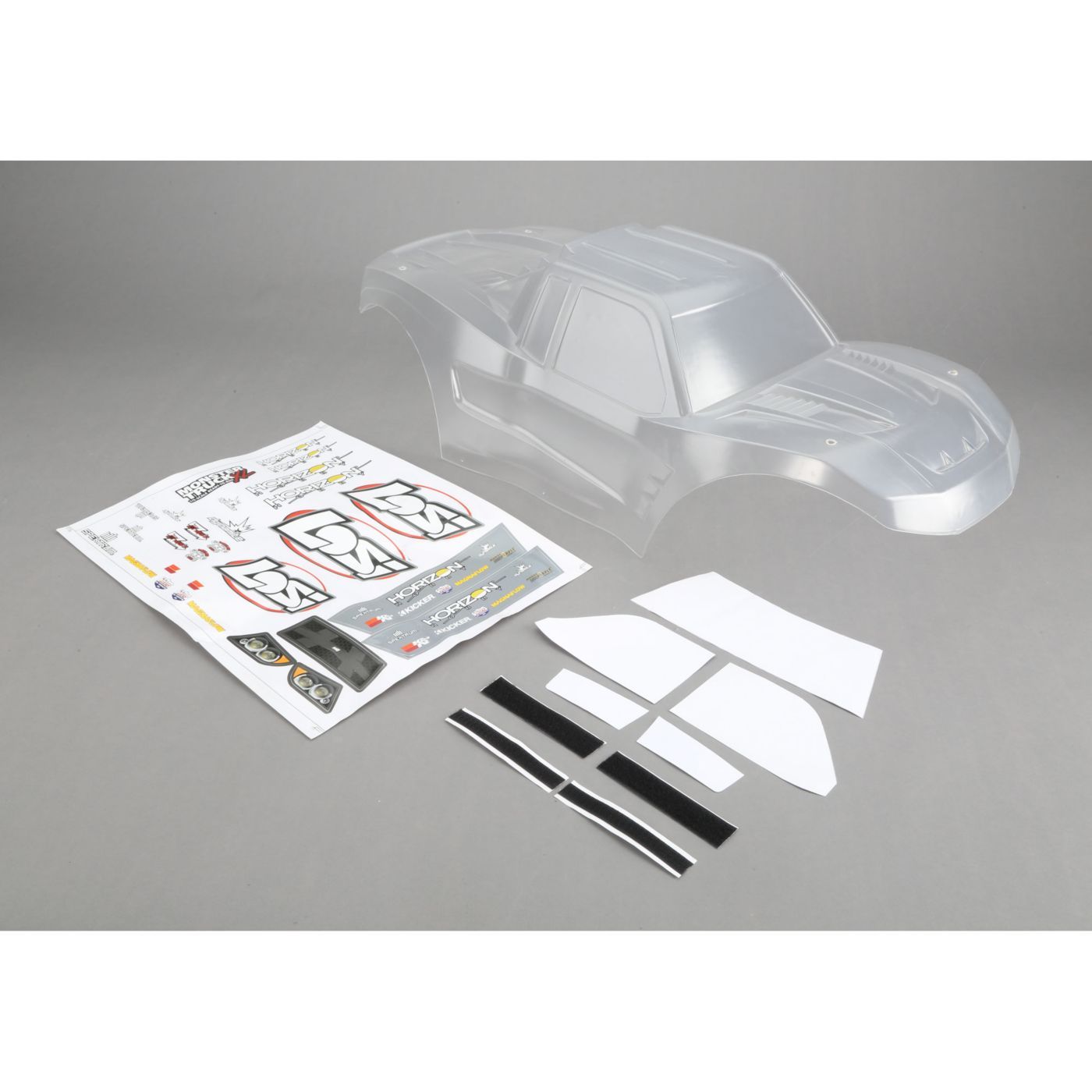 Losi Body, Clear with Sticker Set: MTXL (Z-LOS250015)