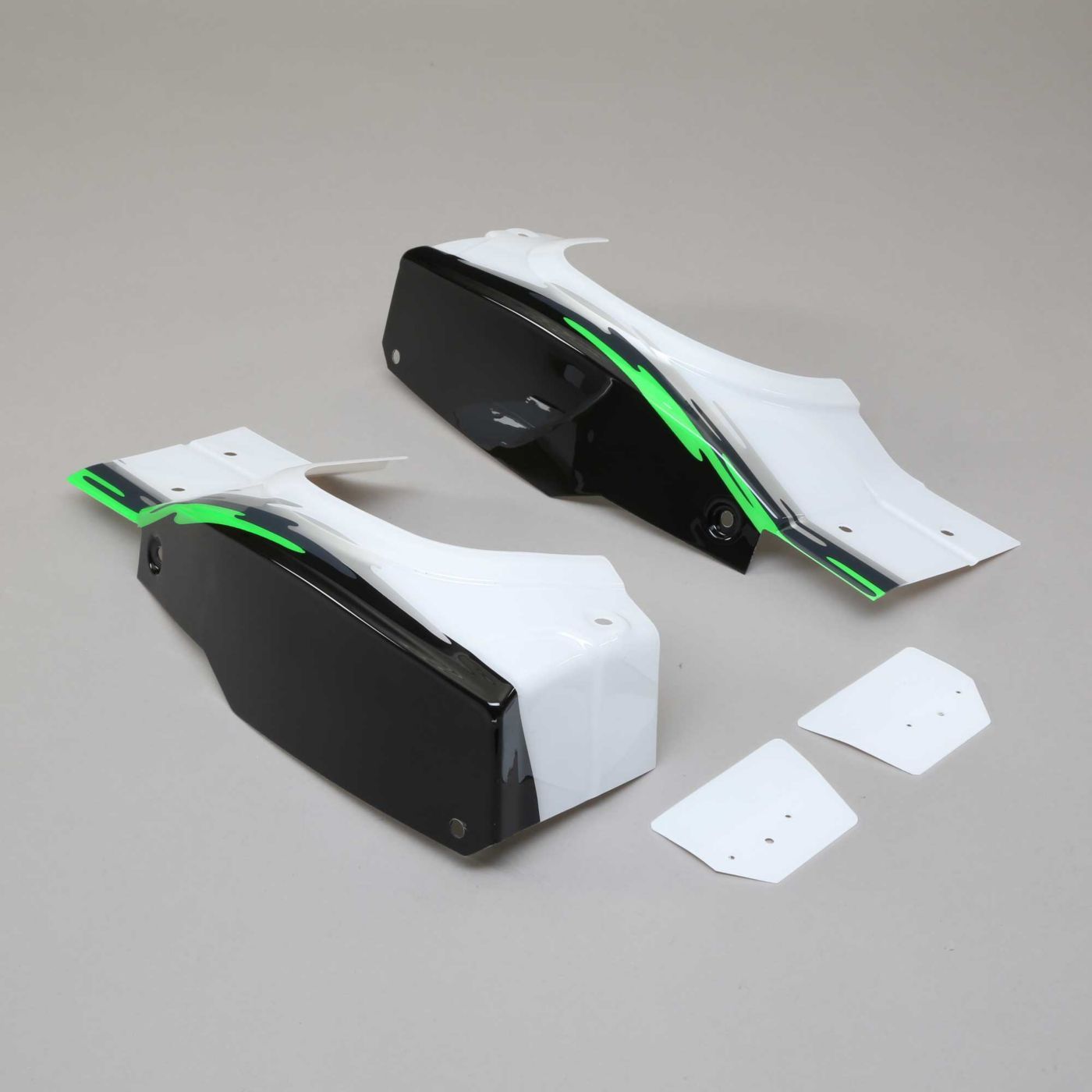Losi L/R Rear Fender Set, Black: Super Baja Rey (Z-LOS250027)
