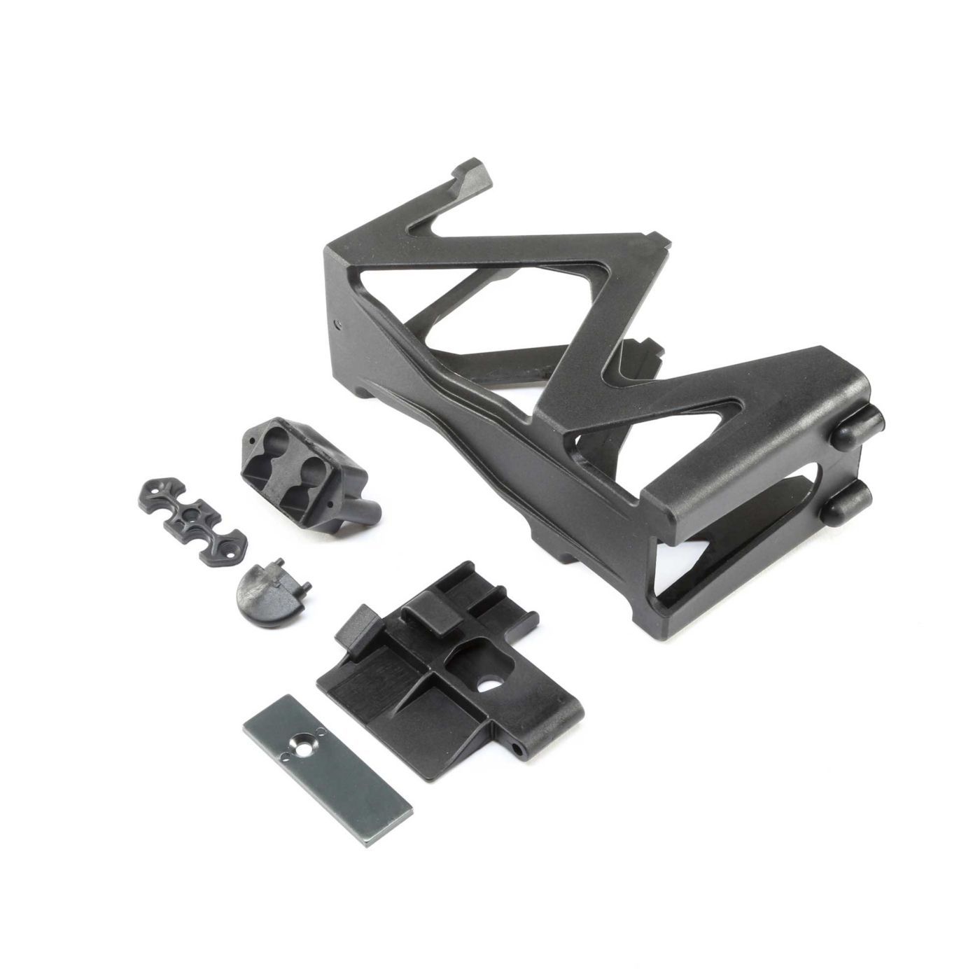 Losi BatteryTray, Door, Lock, EC5 BaseSet: SuperBajaRey (Z-LOS251058)