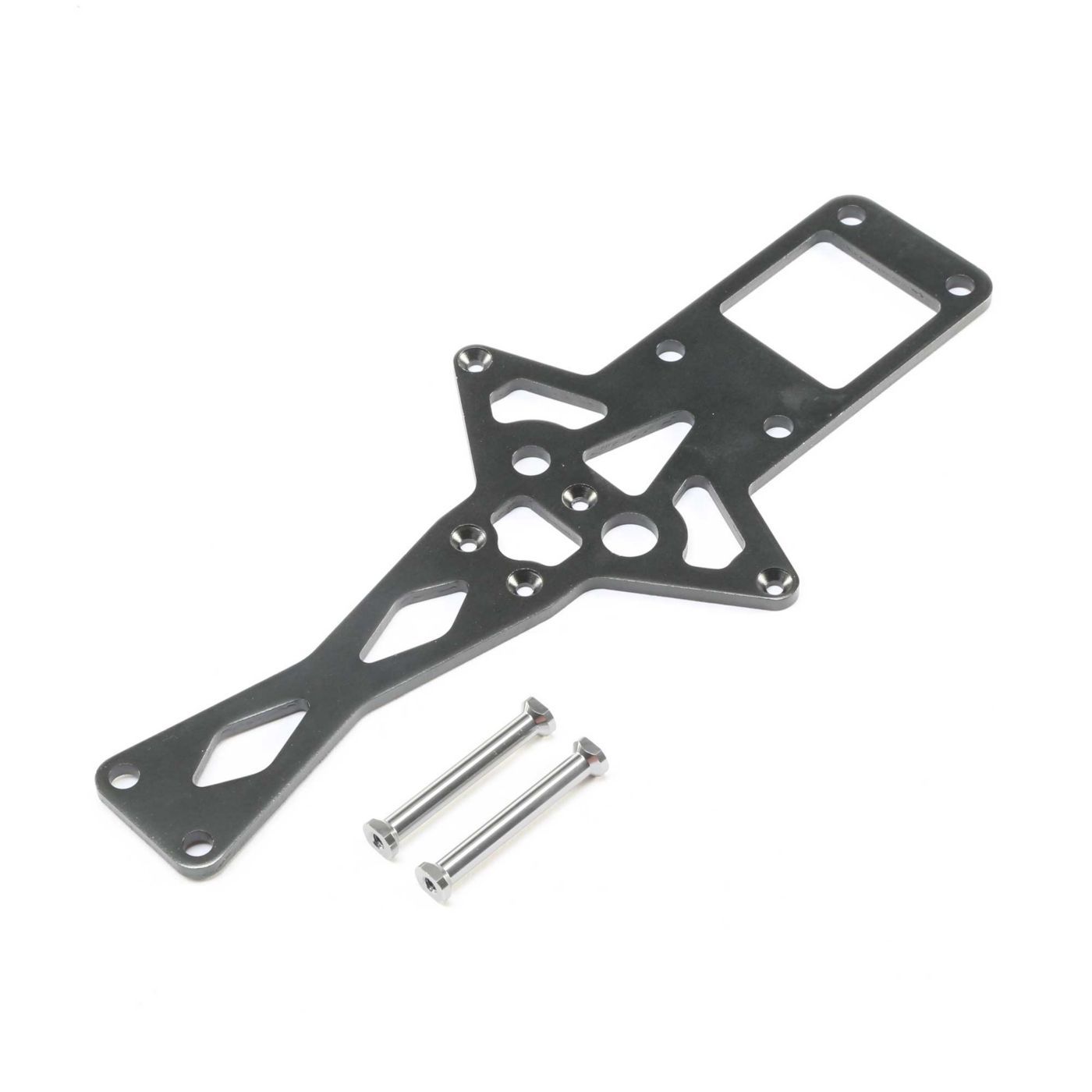 Losi Center Chassis Brace &amp; Stand Offs: Super Baja Rey (Z-LOS251062)