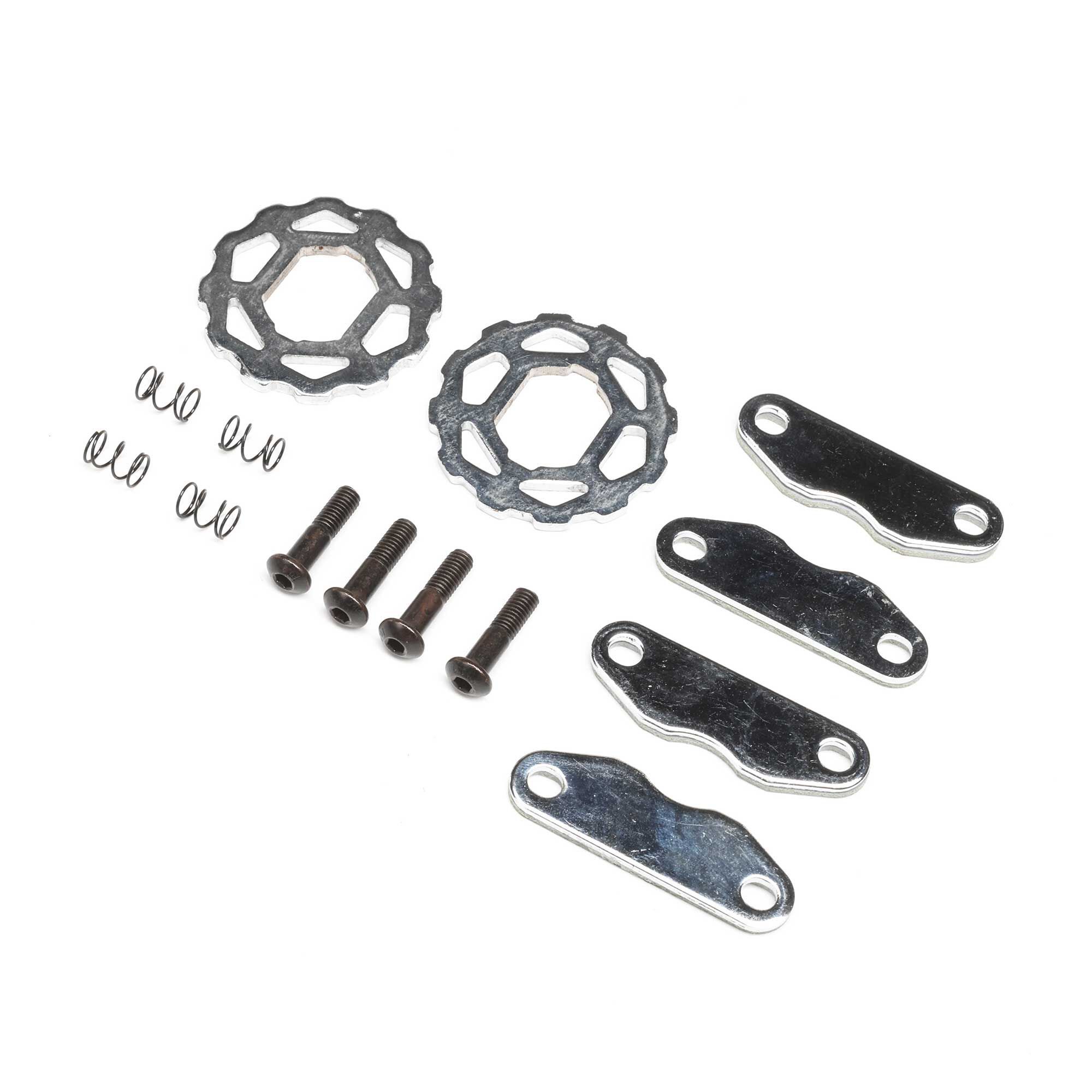Losi Brake Disc, Pad &amp; Screws (2): DBXL 2.0 (Z-LOS251122)