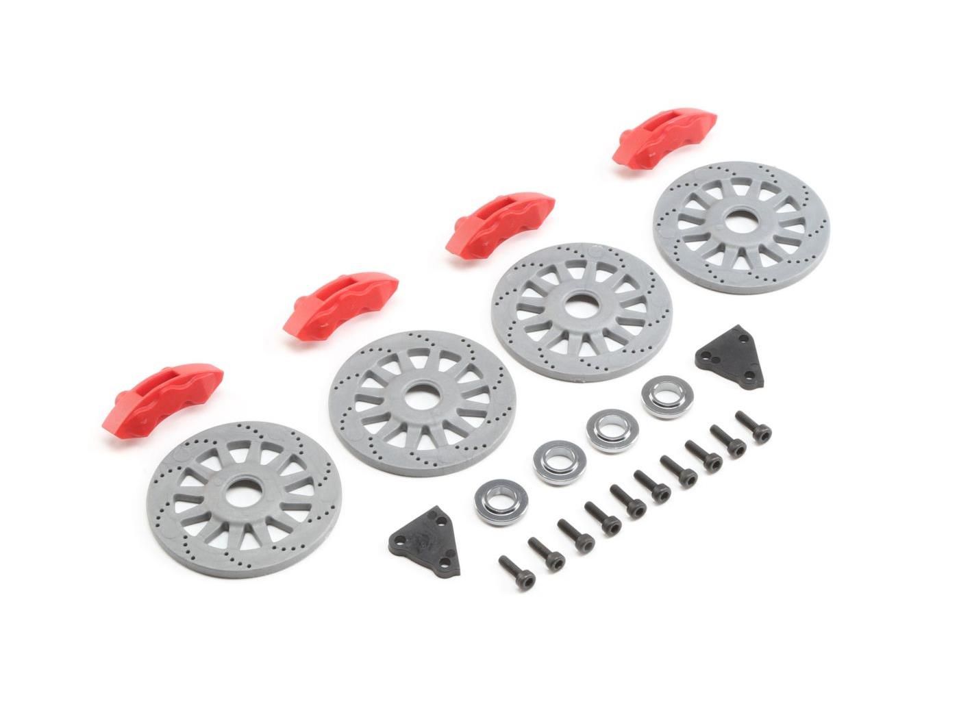Losi Rotor, Caliper Set: SuperRockRey (Z-LOS252109)