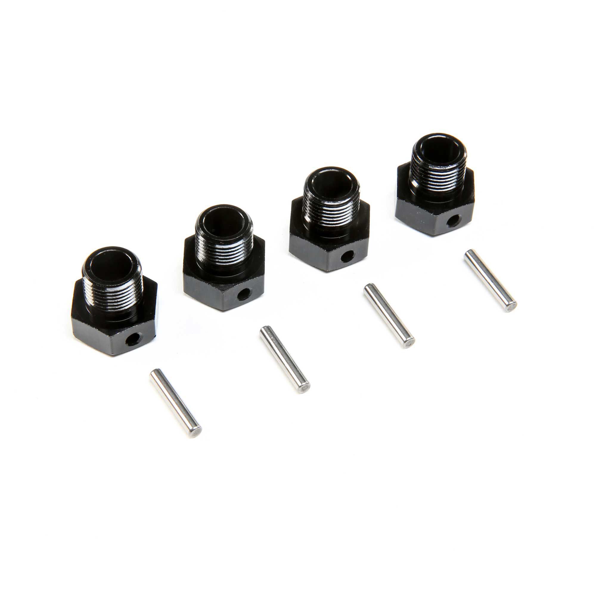 Losi 17mm Wheel Hex, Black (4): SBR 2.0 (Z-LOS252129)