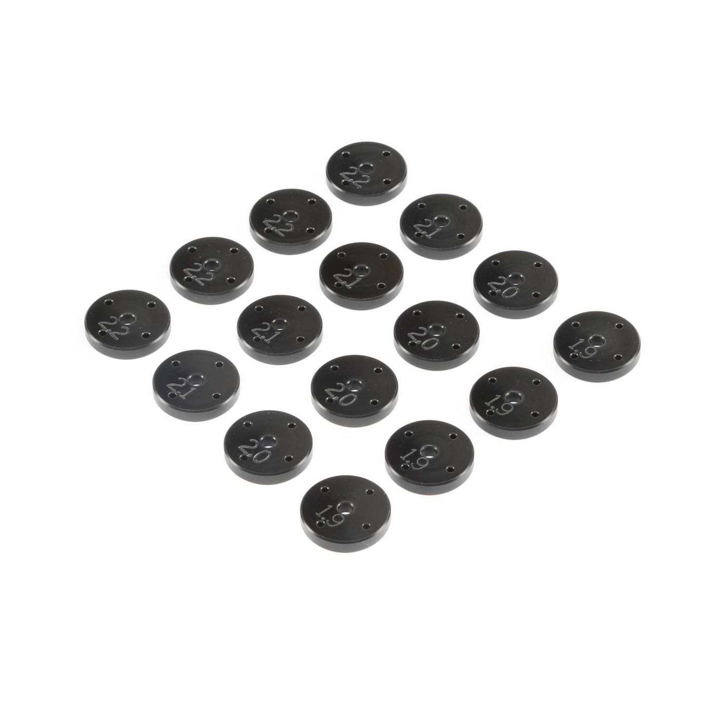 Losi CNC Shock Piston Kit: DBXL-E (Z-LOS253021)