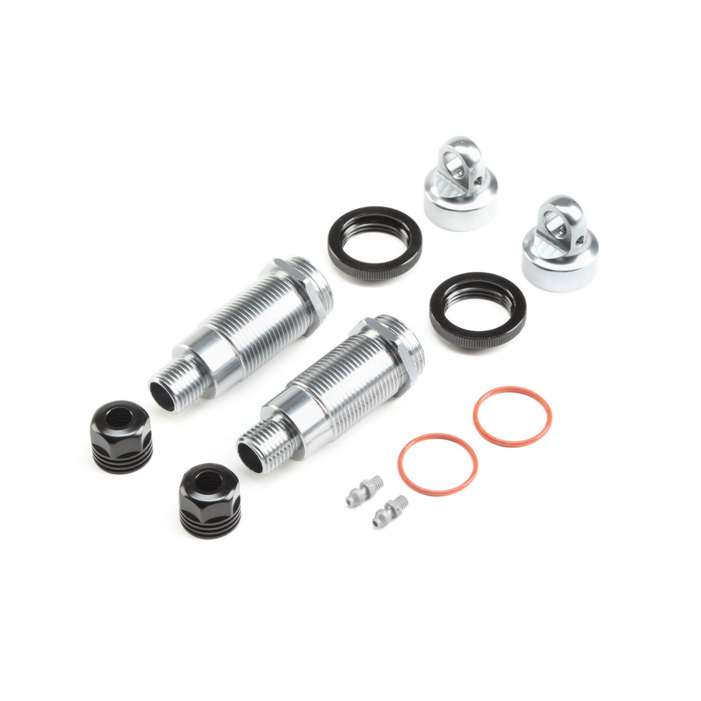 Losi Shock Body and Collar Set, Front (2): SuperRockRey (Z-LOS253022)
