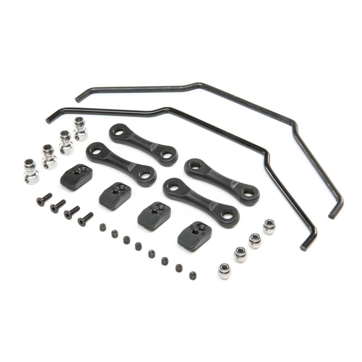 Losi Front &amp; Rear Sway Bar Set: DBXL-E 2.0 (Z-LOS254065)