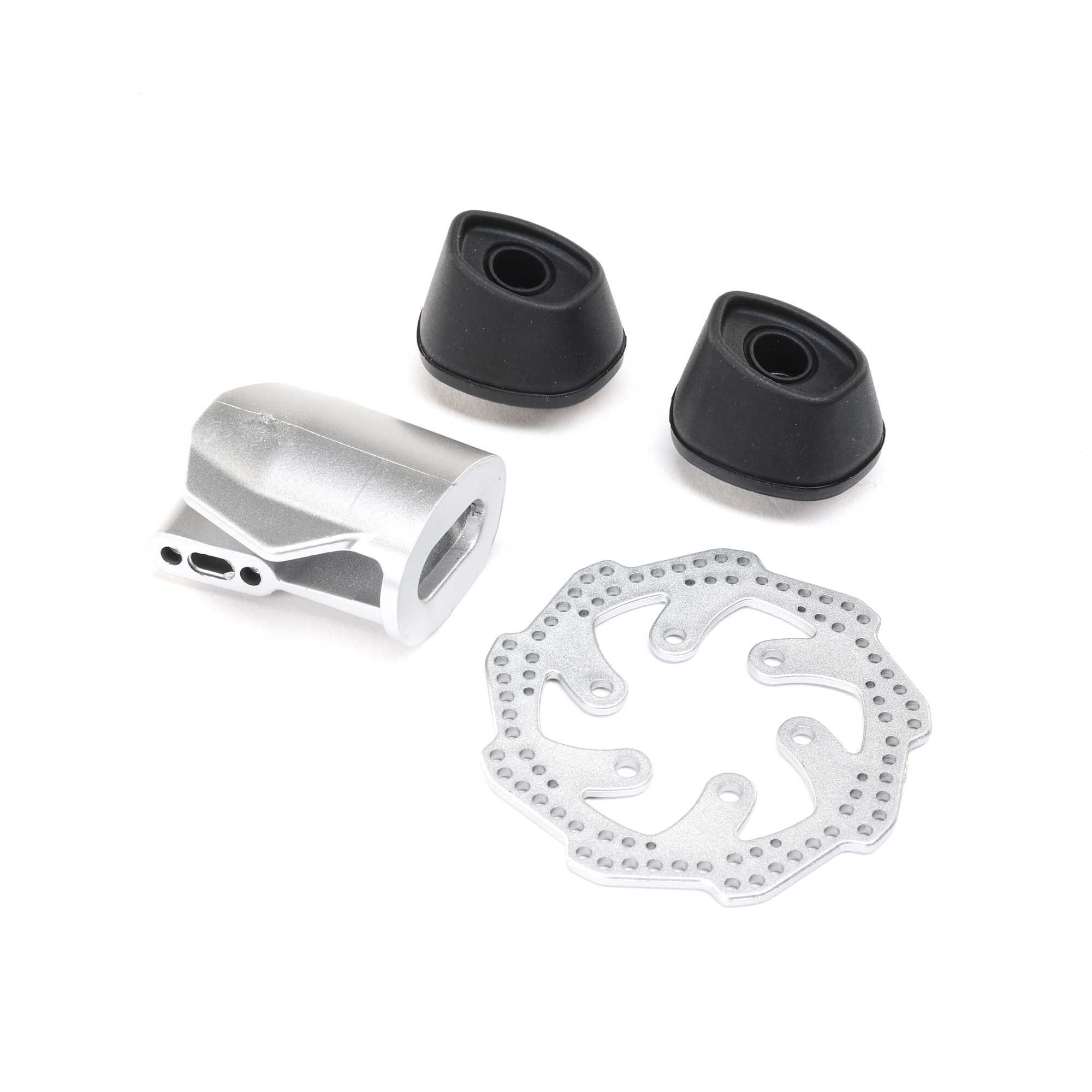 Losi Exhaust &amp; Rear Brake Rotor: Promoto-MX (Z-LOS261004)