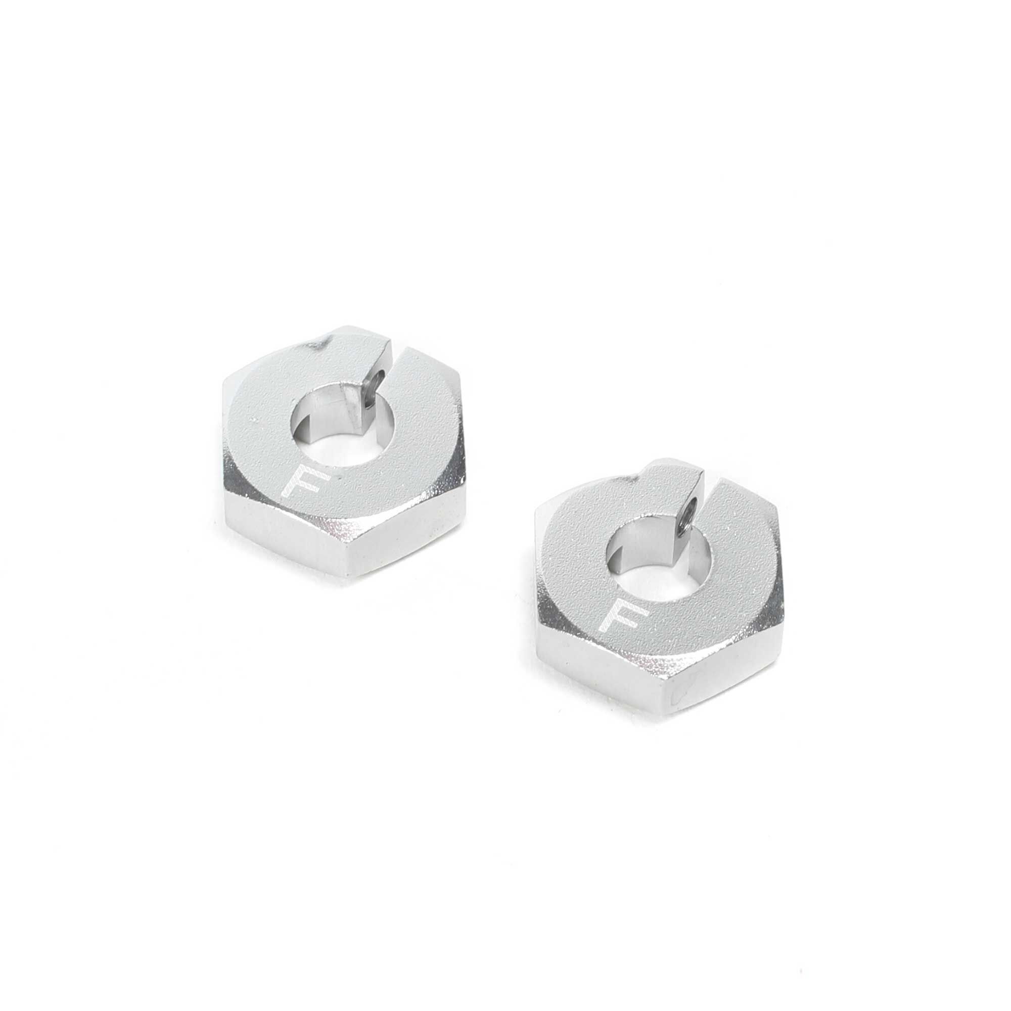Losi Clamping Front Wheel Hexes, Aluminum: 22S (Z-LOS332005)