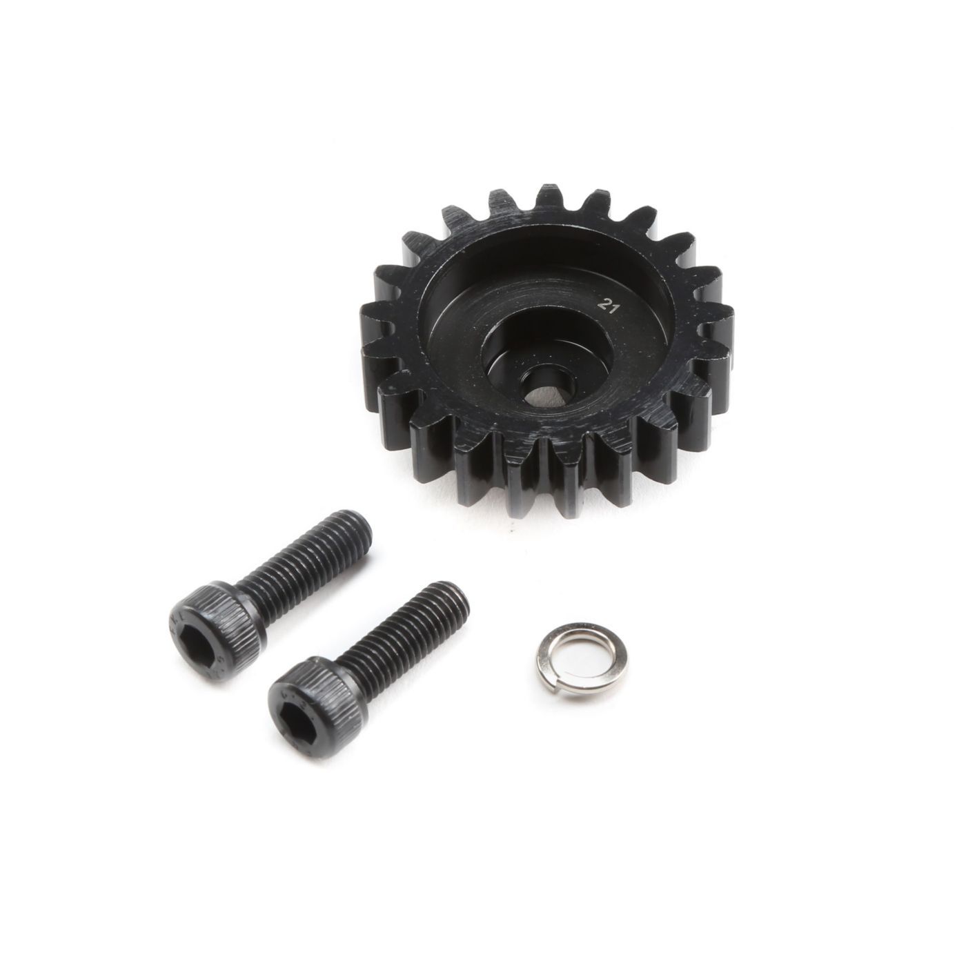 Losi 21T Pinion Gear, 1.5M &amp; Hardware: 5ive-T 2.0 (Z-LOS352007)