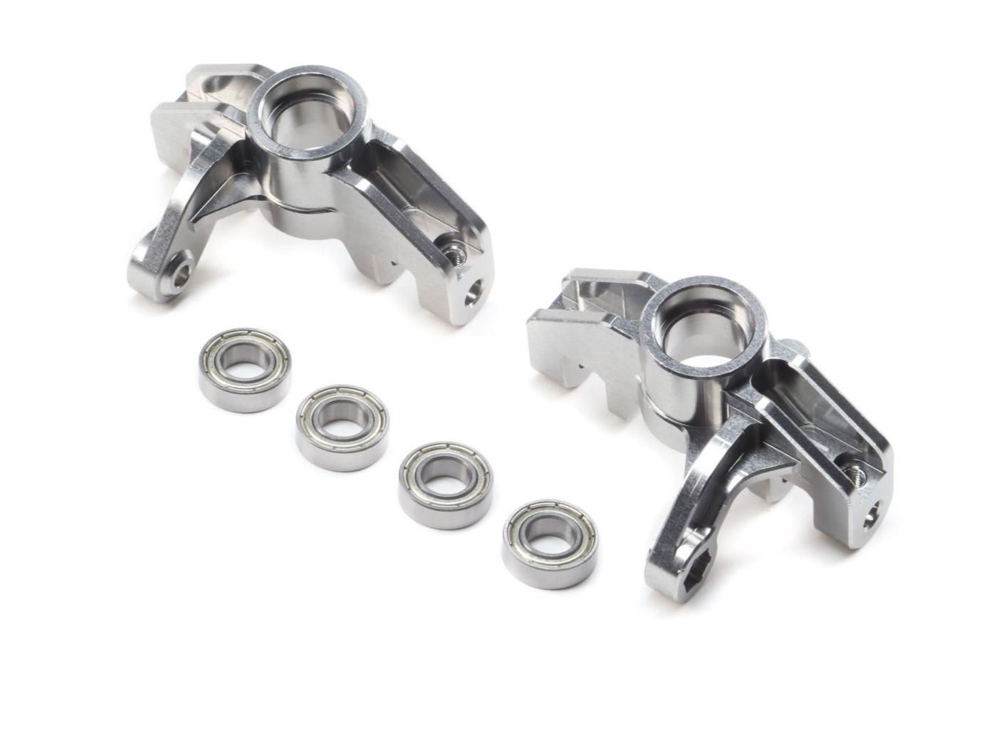 Losi Front Spindle Set, Aluminum (L/R): Super Rock Rey (Z-LOS354013)