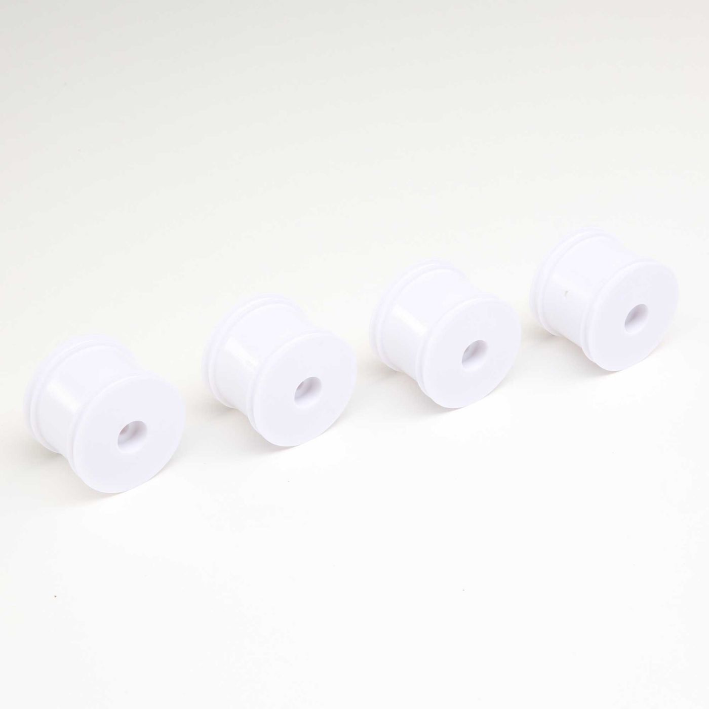 Losi FR/RR Wheel, White (4): Mini-T 2.0 (Z-LOS41012)