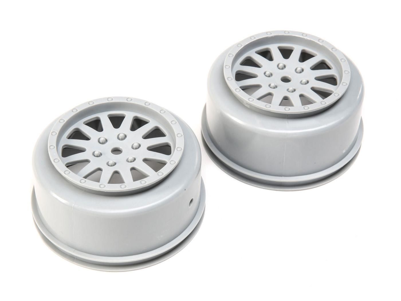 Losi Wheels, Grey (2): Tenacity DB/SCT (Z-LOS43022)