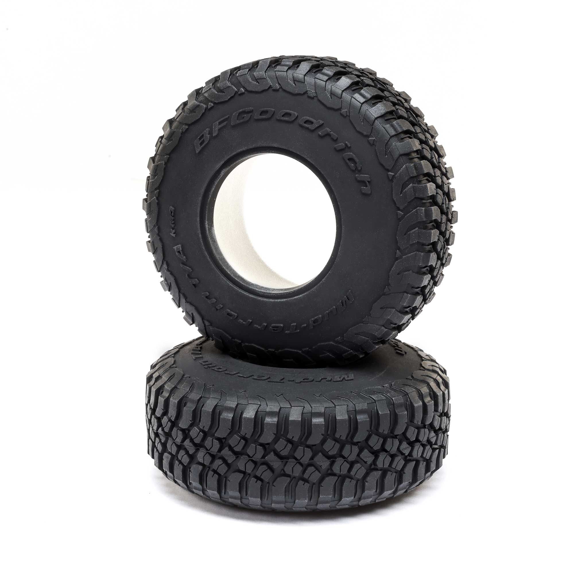 Losi BFG KM3 Front and Rear 2.2/3.0 Wheels with Foam inserts (2): (Z-LOS43055)