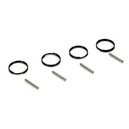 Losi CV Pin Retainer Clip &amp; 11mm Pins HD: CCR, NCR (Z-LOSA3199)