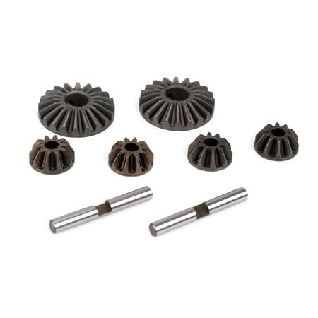 Losi Differential Gear &amp; Shaft Set: 8B,8T (Z-LOSA3502)
