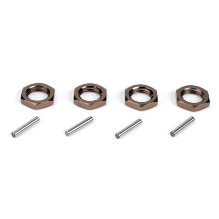 Losi Wheel Nuts &amp; Pins (4ea): 8B,8T (Z-LOSA3531)