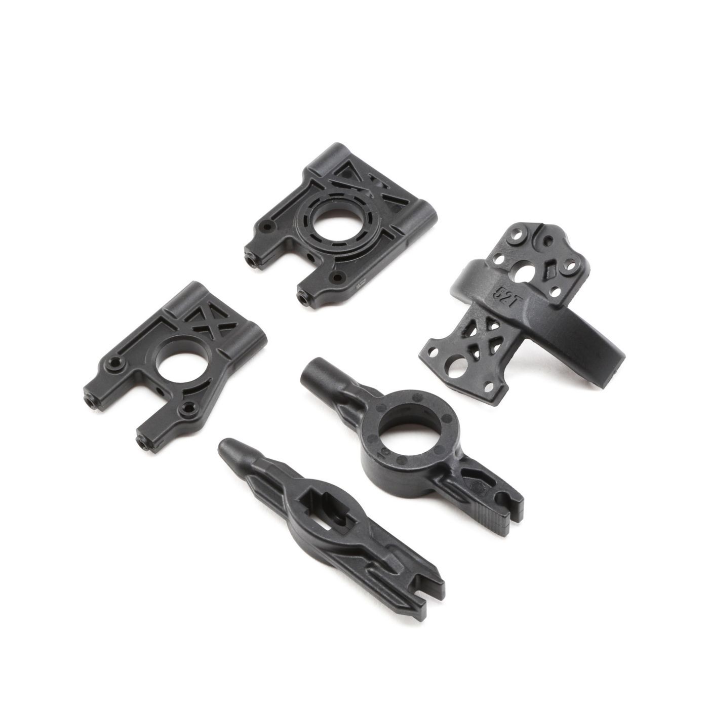 Losi Center Differential Mount &amp; Brace Set: 8B 2.0 (Z-LOSA4420)