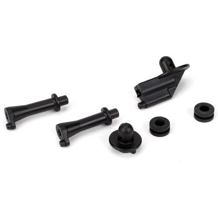 Losi Body Posts &amp; Tank Mounts: 8B, 8T (Z-LOSA4424)