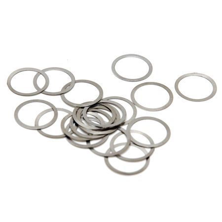 Losi Gear Box Shims (20): 8B 2.0 (10pcs17x14x.25)(10pcs 0.10mm) (Z-LOSA4452)