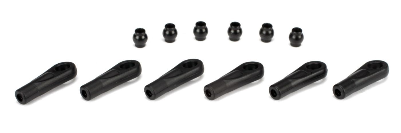 Losi HD Rod Ends &amp; Balls: 8B, 8T (Z-LOSA6044)
