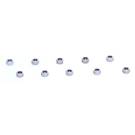 Losi 4-40 Aluminum Mini-Nuts (10) (Z-LOSA6306)