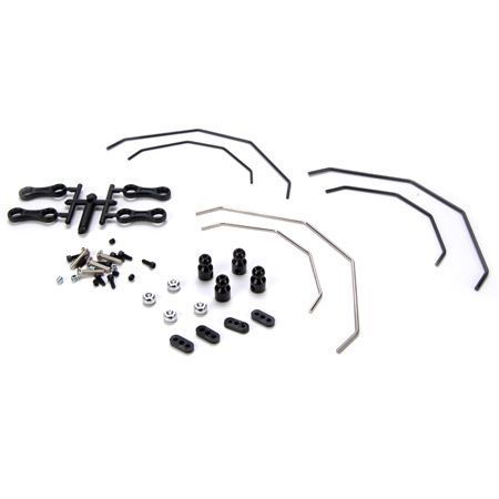 Losi Front/Rear Sway Bar Kit: 10-T (Z-LOSB2222)