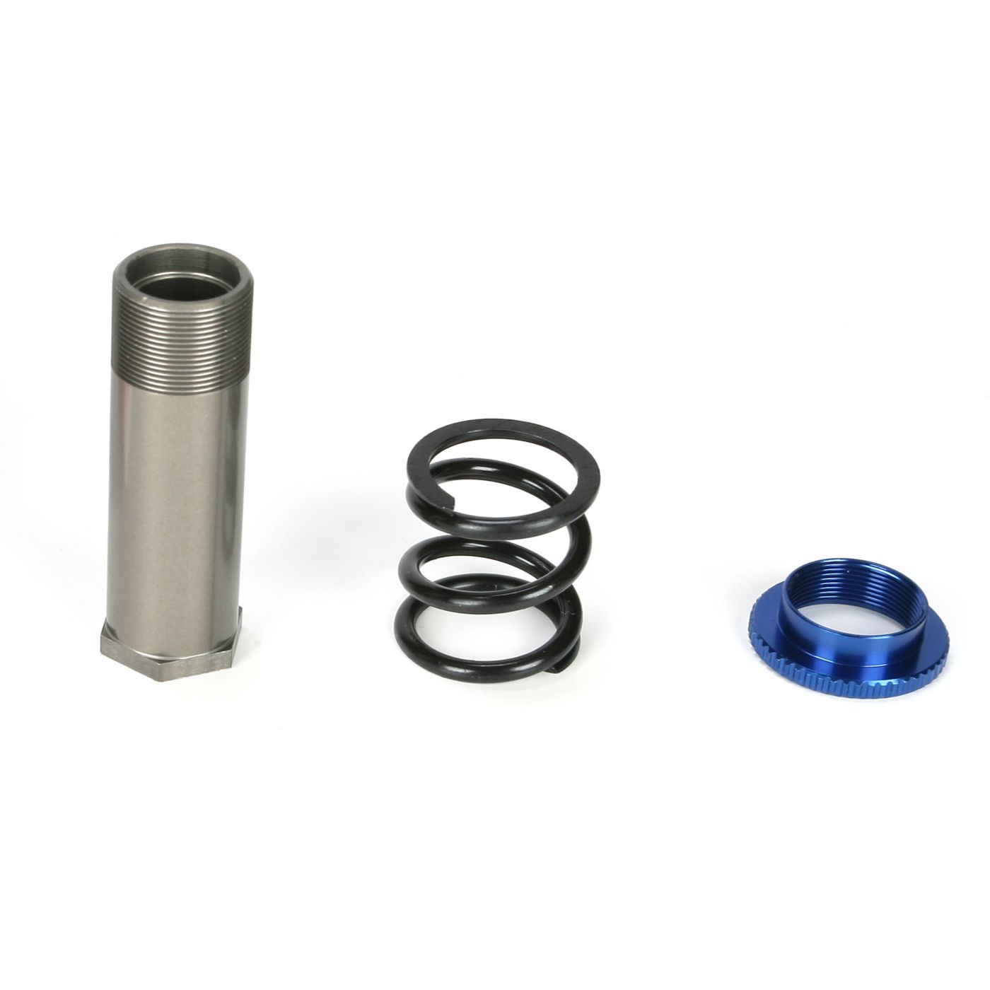 Losi Servo Saver Tube,Spring&amp;Adjuster:5IVE-T, MINI WRC (Z-LOSB2553)