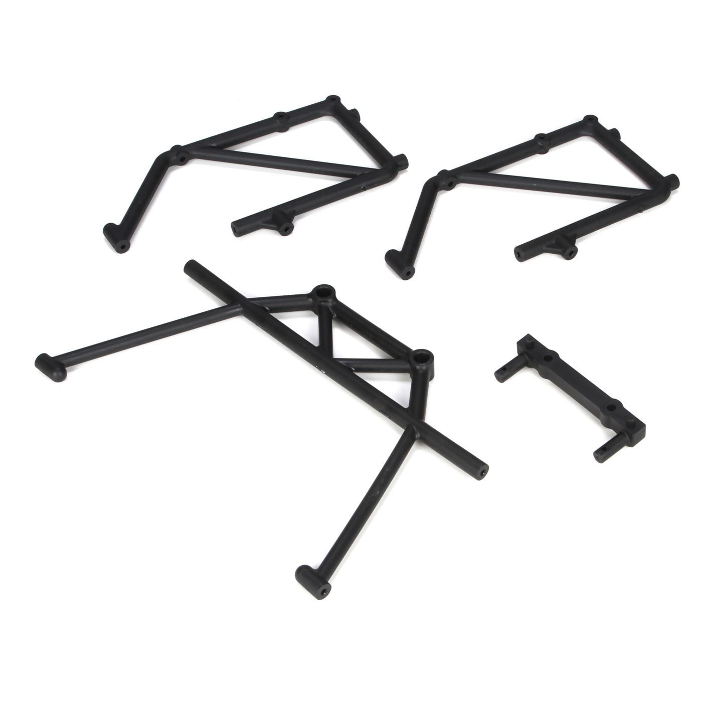 Losi Rear Cage Mount &amp; Fender Brace Set (4): 5IVE-T (Z-LOSB2580)