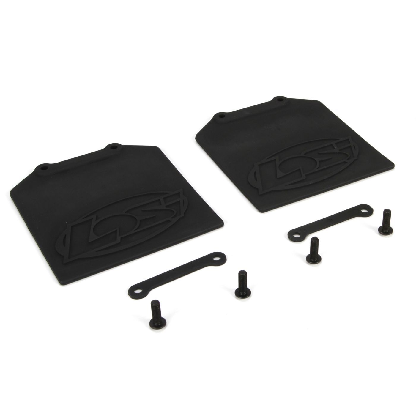 Losi Mud Flap &amp; Retainer Set (2): 5IVE-T (Z-LOSB2581)