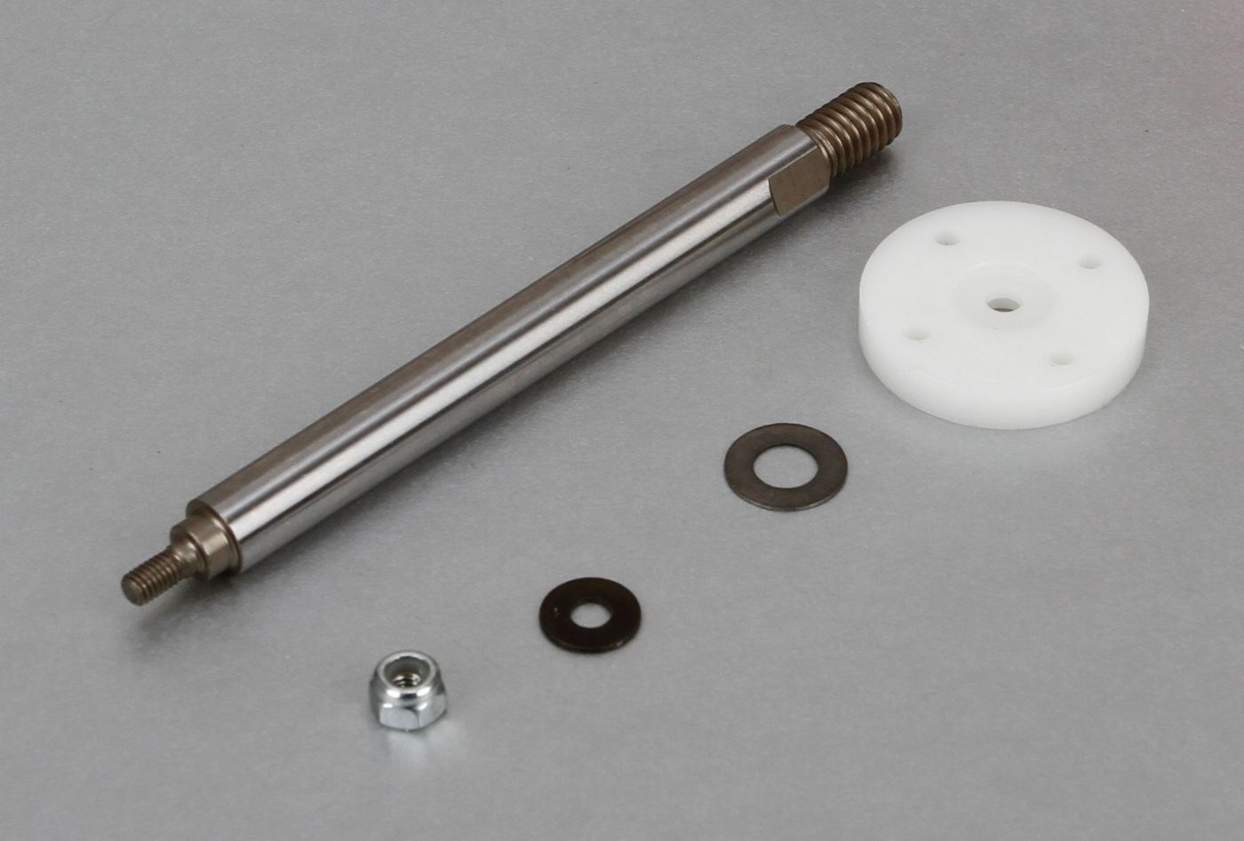 Losi Nutted Shock Shaft &amp; Piston Kit, Front: 5IVE-T, MINI WRC (Z-LOSB2871)