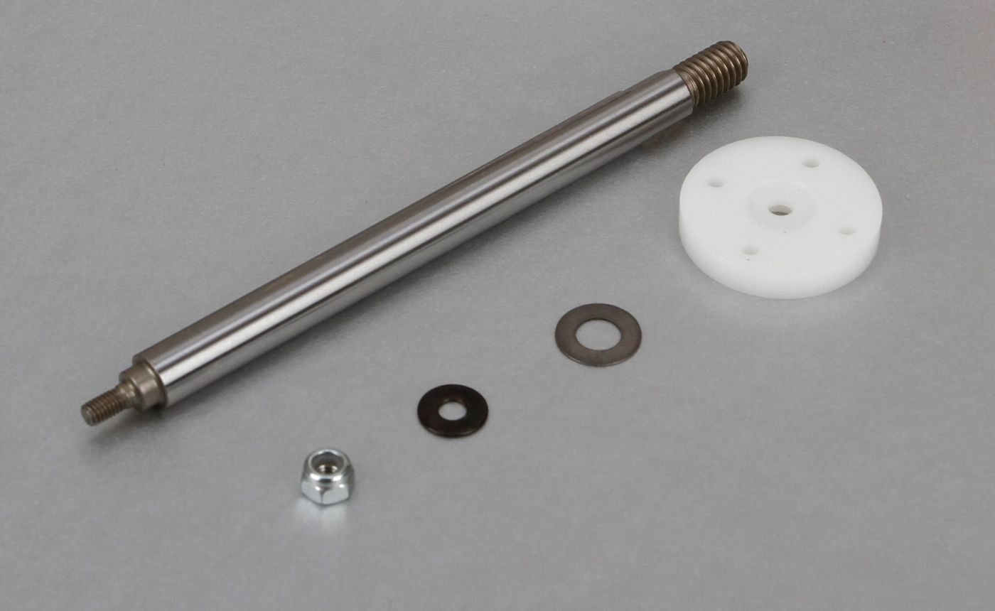 Losi Nutted Shock Shaft &amp; Piston Kit, Rear: 5IVE-T, MINI WRC (Z-LOSB2872)