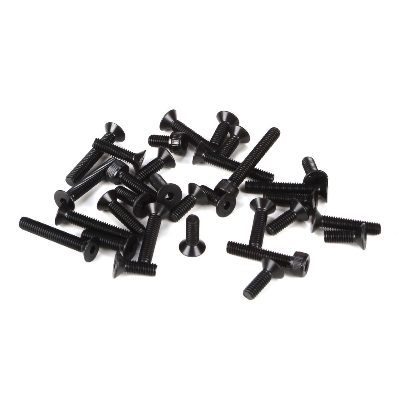 Losi 4mm FH &amp; Cap Screw Asst. (32): 5IVE-T, MINI WRC (Z-LOSB6465)