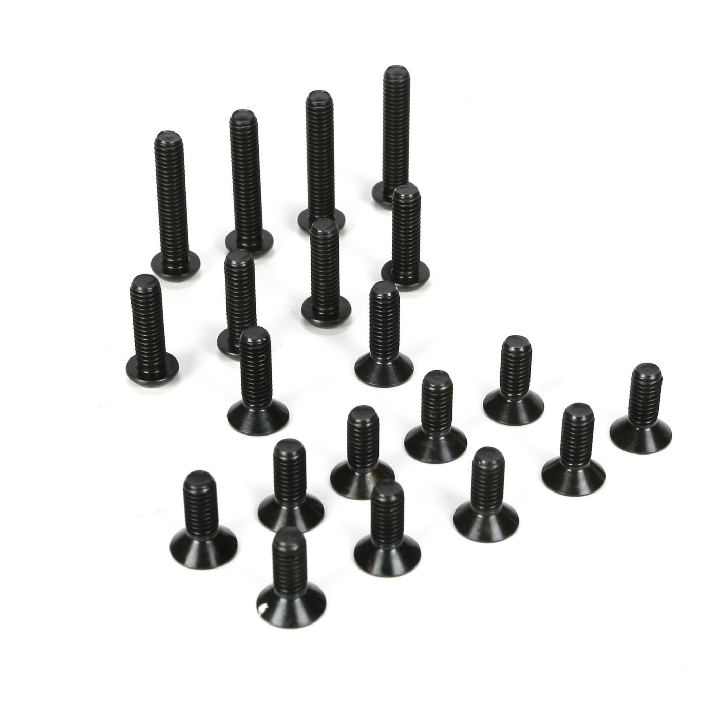 Losi 6mm BH &amp; FH Screw Asst (20): 5IVE-T, MINI WRC (Z-LOSB6490)