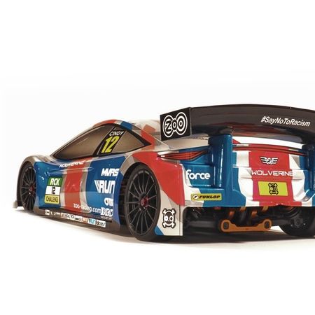 ZooRacing Wolverine MAX - 1:10 Touring Car Body - 0.4mm Airlite (ZR-0015-04)
