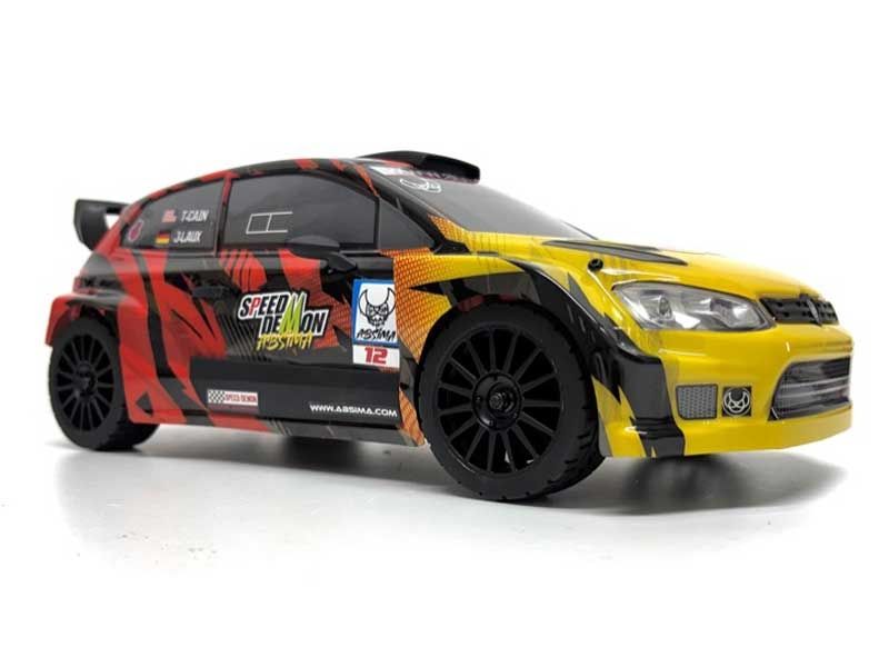 Absima 1:12 EP Rally Car &quot;Speed Demon&quot; 4WD Brushless RTR - Red (12122)