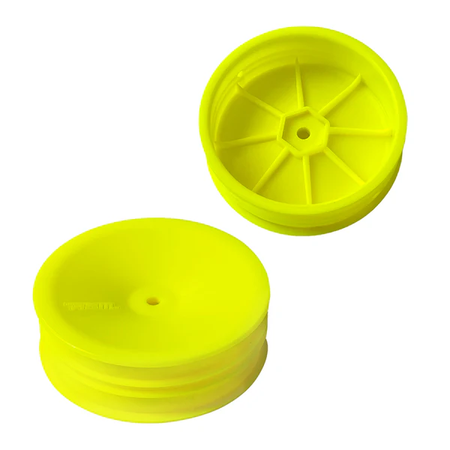 ABM RC Front Wheel for 1/10th Off Road 2wd -Yellow (2pcs) ( AB M40001-Y)