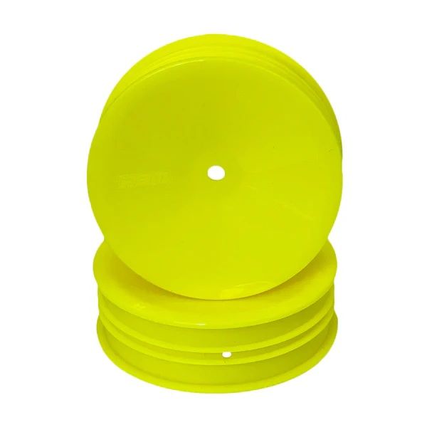 ABM RC Front Wheel for 1/10th Off Road 2wd -Yellow (2pcs) ( AB M40001-Y)
