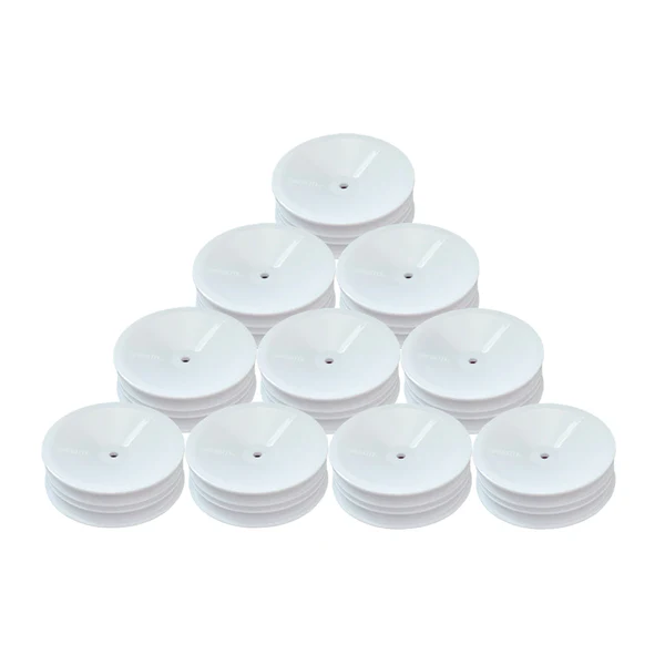 ABM RC Front Wheel for 1/10th Off Road 2wd -White (10pcs) ( AB M40003)